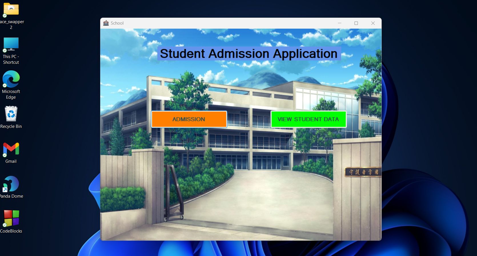 School Admission App